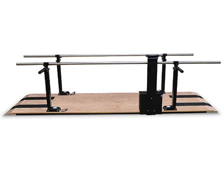 10' Electric Height Adjustable Platform Mounted Parallel Bars - Cornish Medical