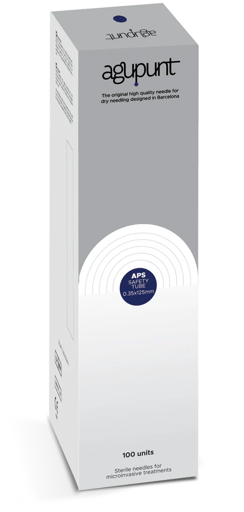 APS® Safety Tube Dry Needles with Color Tab - Cornish Medical