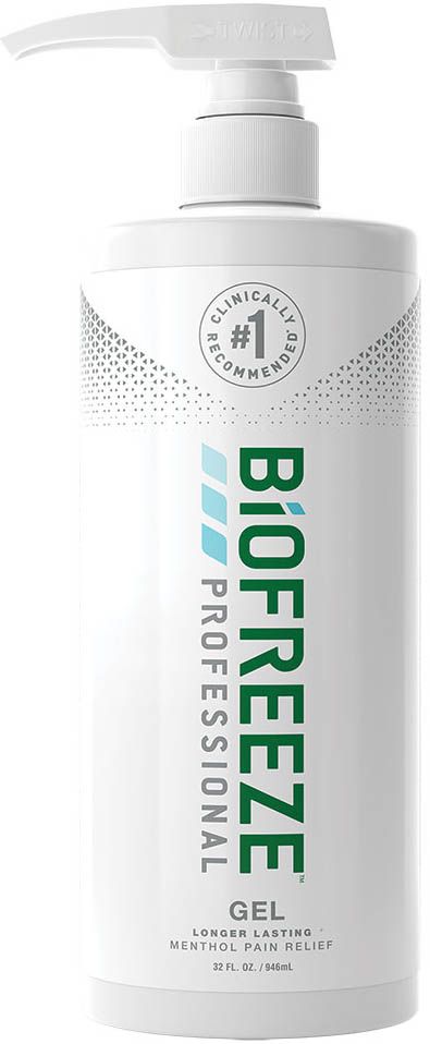 BioFreeze® Professional Pain Relief Gel Pump - Cornish Medical