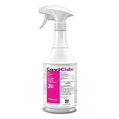 CaviCide Surface Disinfectant & Decontaminate Cleaner; 24 oz. Spray - Cornish Medical