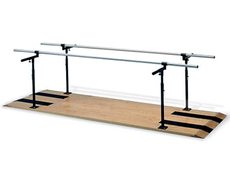 Height & Width Adjustable Platform Mounted Parallel Bars
