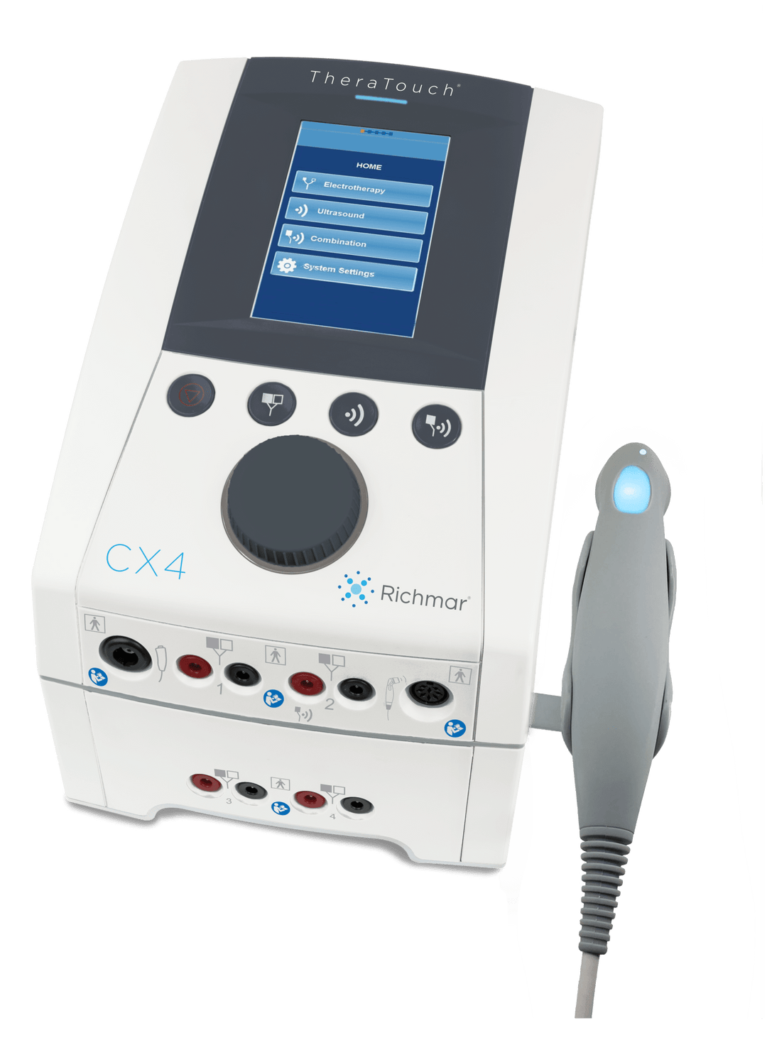 Richmar TheraTouch CX4 – Combination Electrotherapy & Ultrasound Therapy System - Cornish Medical