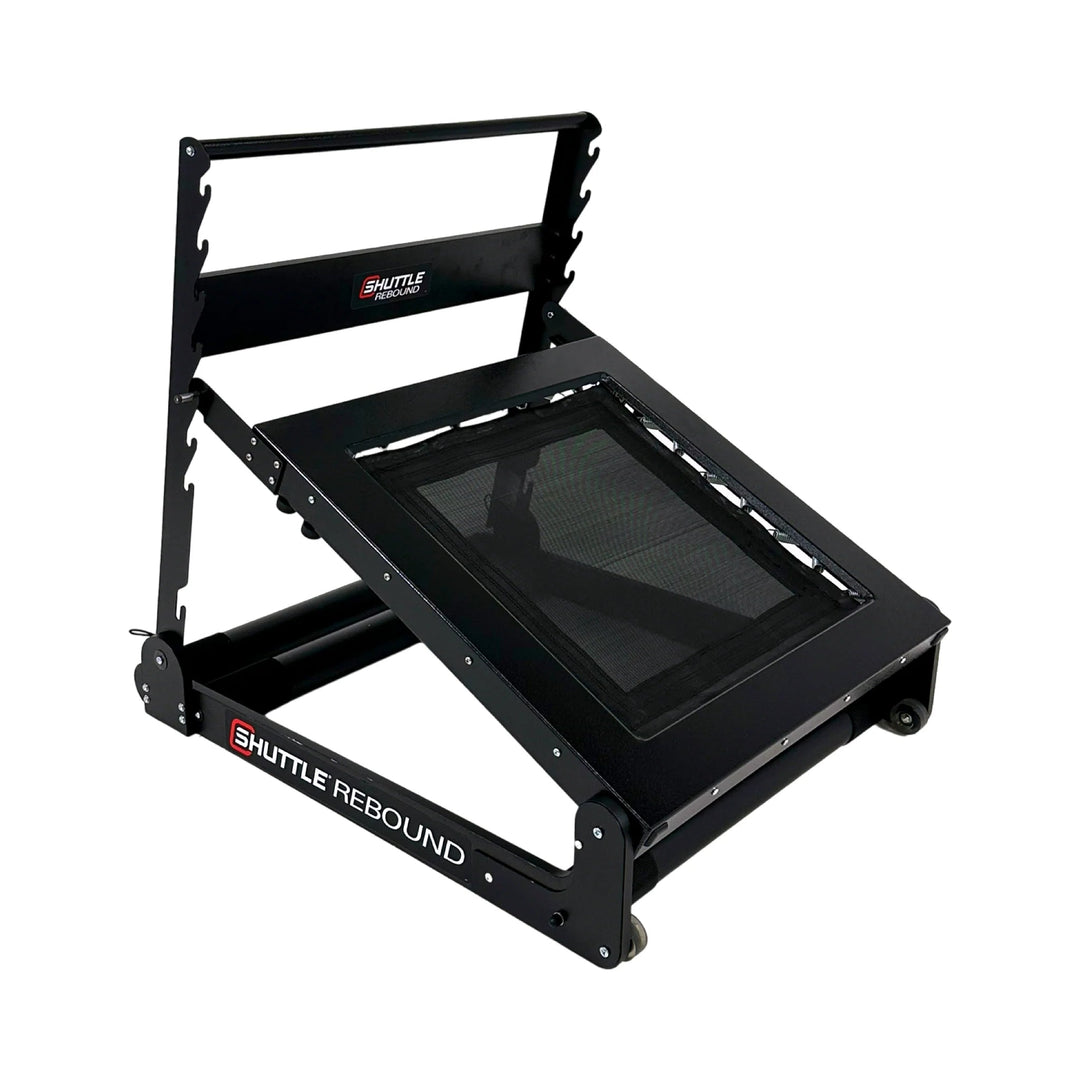 Shuttle Rebound (Black) – Professional - Grade Rebounder for Physical Therapy, Clinics & Gyms - Cornish Medical
