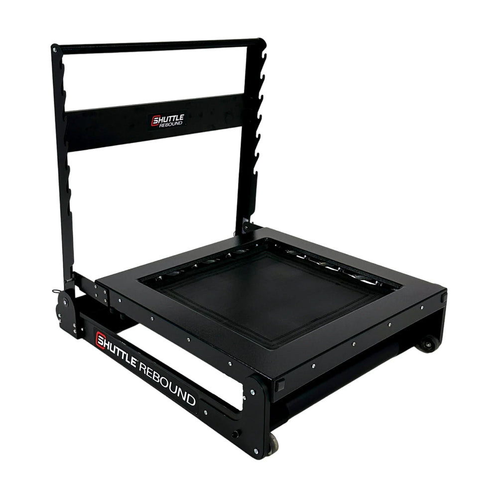 Shuttle Rebound (Black) – Professional-Grade Rebounder for Physical Therapy, Clinics & Gyms