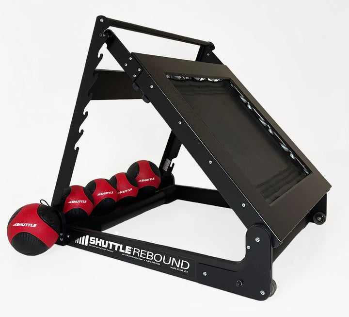 Shuttle Rebound (Black) – Professional - Grade Rebounder for Physical Therapy, Clinics & Gyms - Cornish Medical