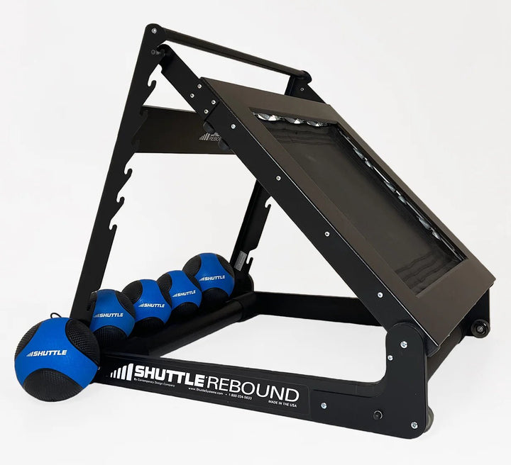 Shuttle Rebound (Black) – Professional - Grade Rebounder for Physical Therapy, Clinics & Gyms - Cornish Medical