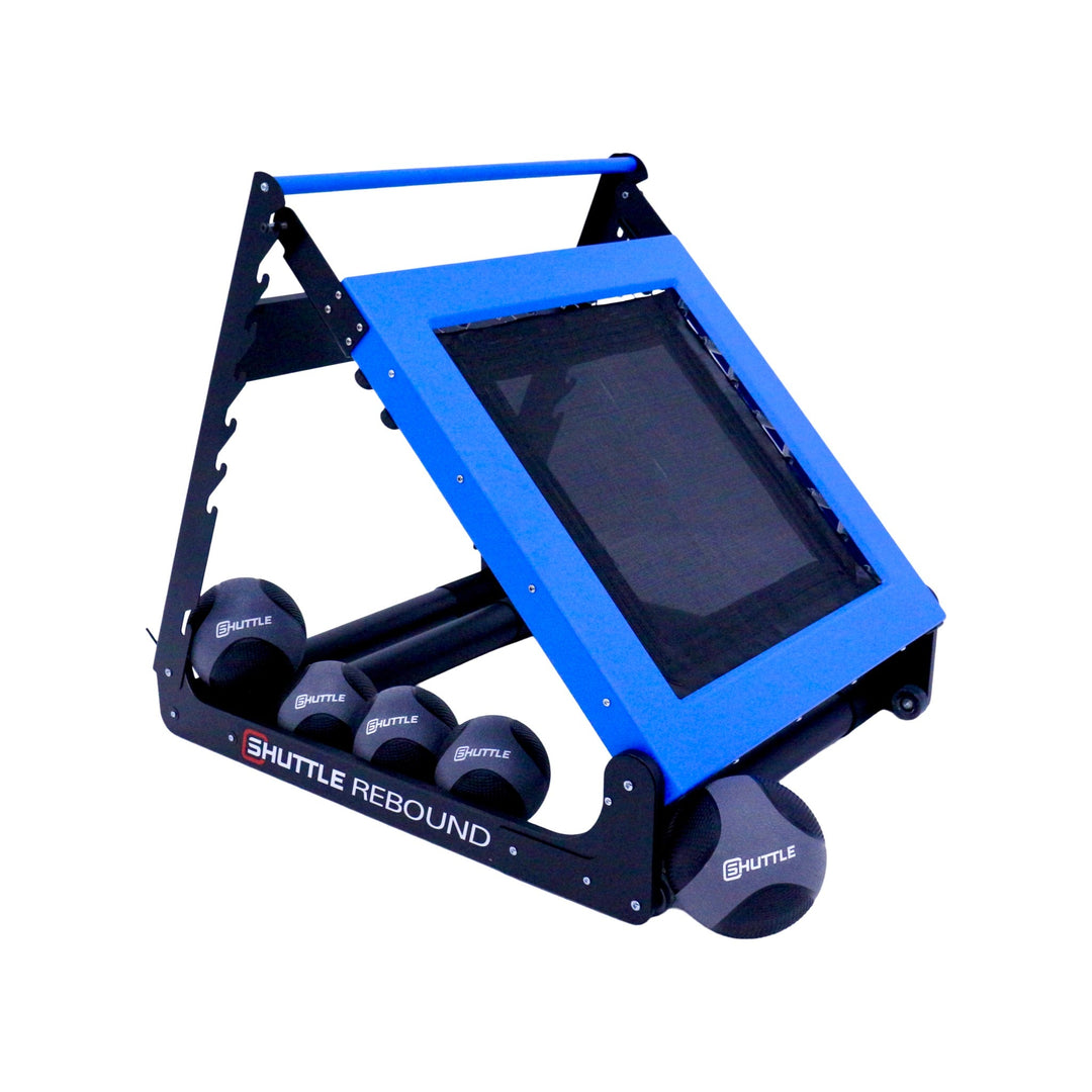 Shuttle Rebound (Blue) – Professional - Grade Rebounder for Physical Therapy, Clinics & Gyms - Cornish Medical