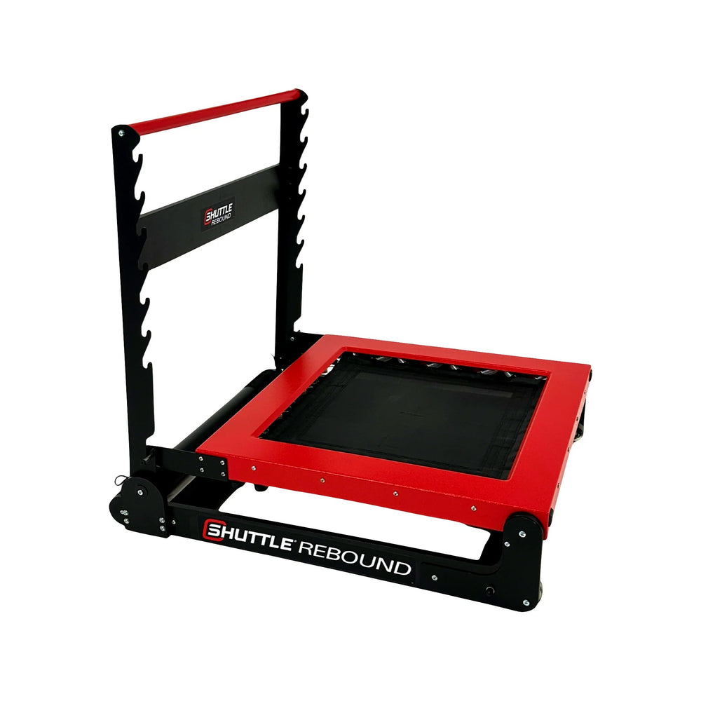 Shuttle Rebound (Red) – Professional-Grade Rebounder for Physical Therapy, Clinics & Gyms