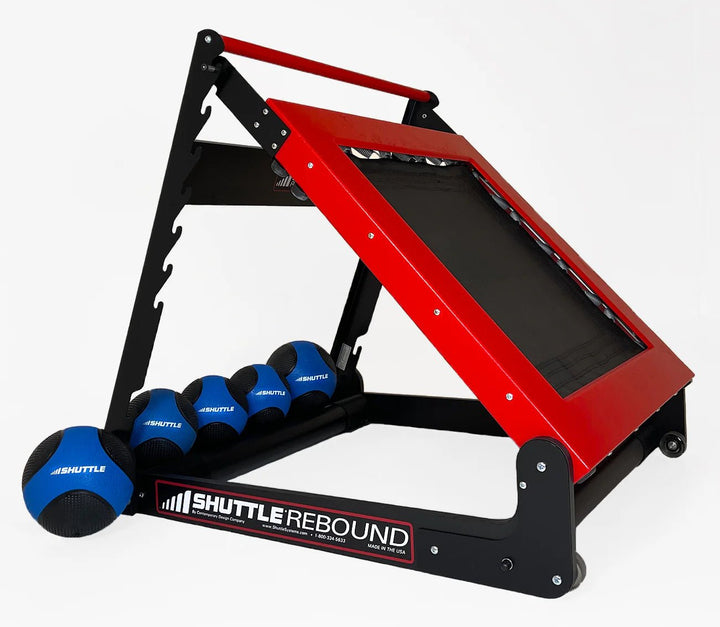 Shuttle Rebound (Red) – Professional - Grade Rebounder for Physical Therapy, Clinics & Gyms - Cornish Medical