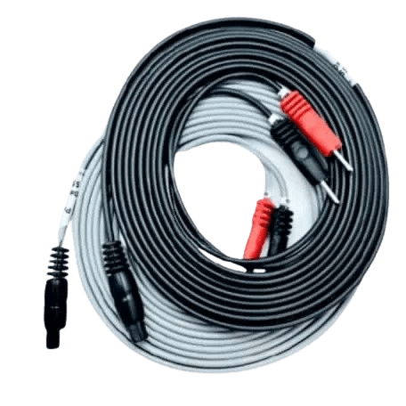 Single Channel Quad - Socket to Dual Pin End Lead Wire - Cornish Medical