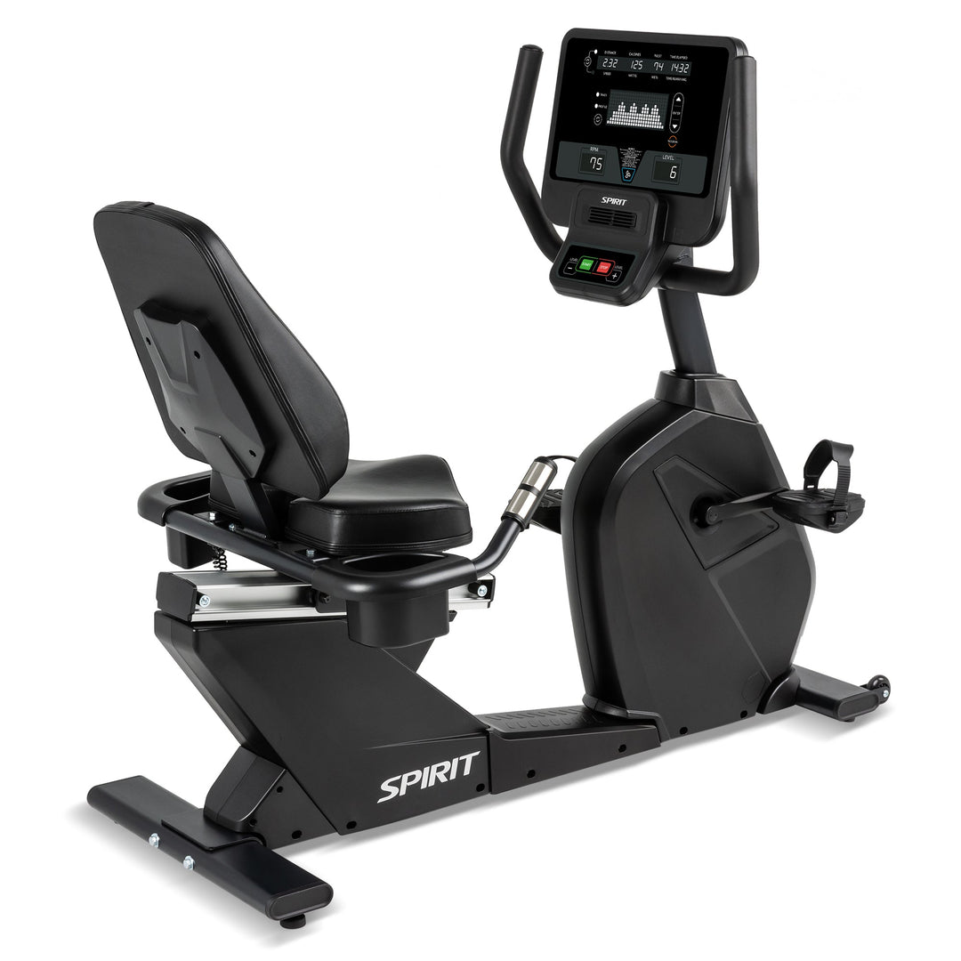 SPIRIT CR800 Commercial Series Recumbent Bike - Cornish Medical
