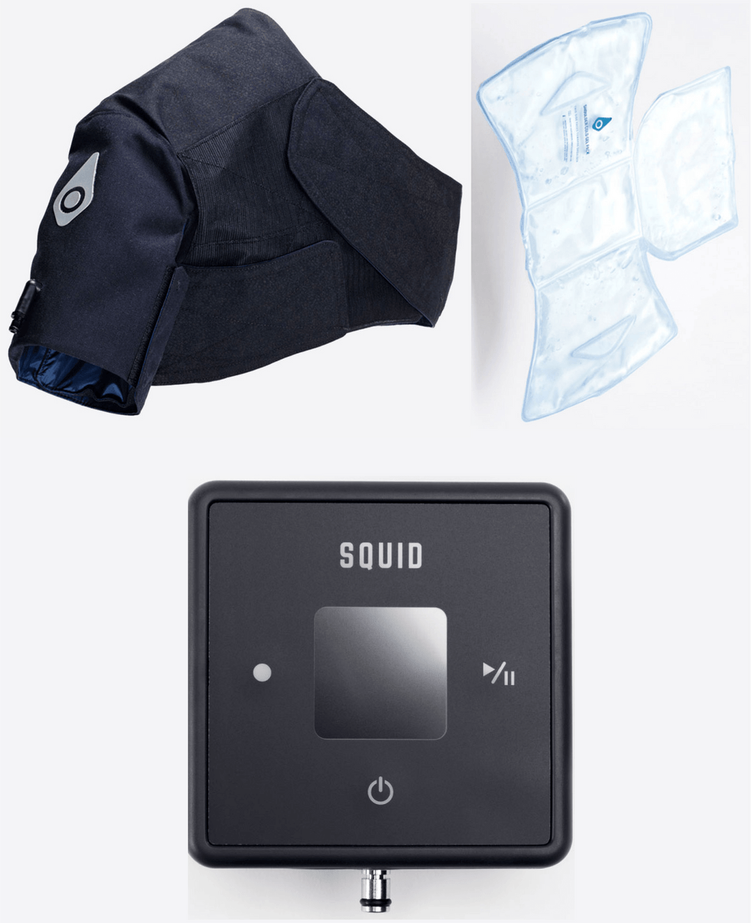 Squid GO Shoulder Cold Compression Therapy System - Pain Relief & Recovery - Cornish Medical