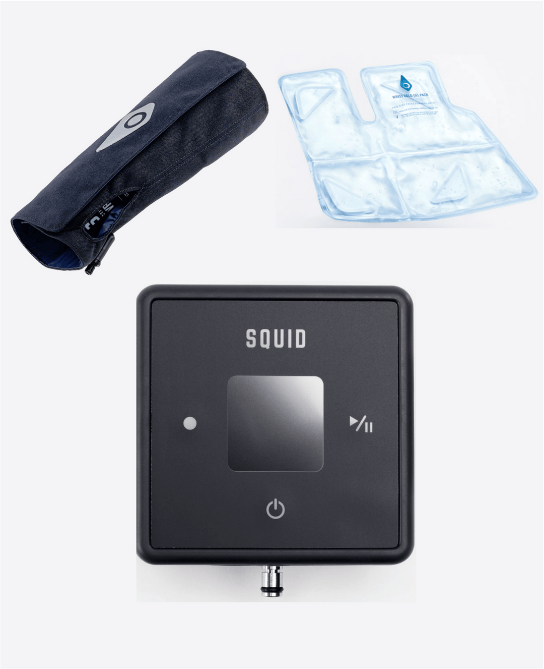 Squid GO Wrist Cold Compression Therapy System - Pain Relief & Recovery - Cornish Medical