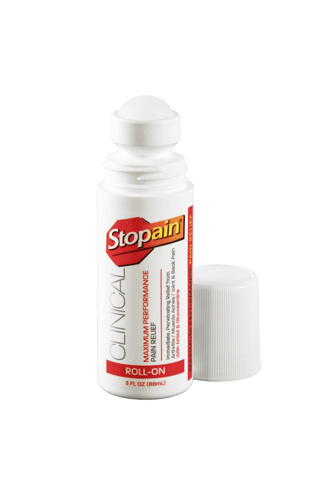 Stopain® Clinical Topical Pain Relief Gel Tube, Roll - On, & Spray - Cornish Medical