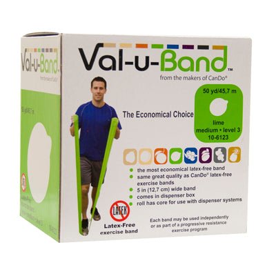 Val - u - Band Resistance Bands; Latex Free - Cornish Medical