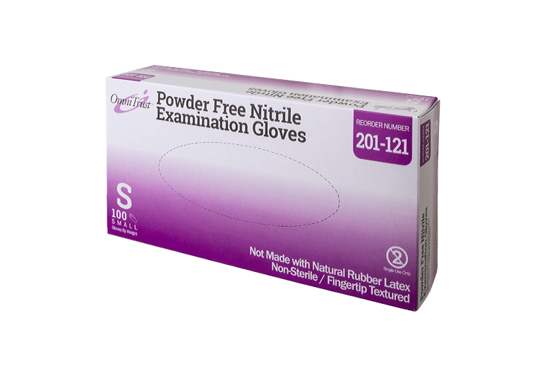OmniTrust™ Nitrile Powder Free Exam Gloves