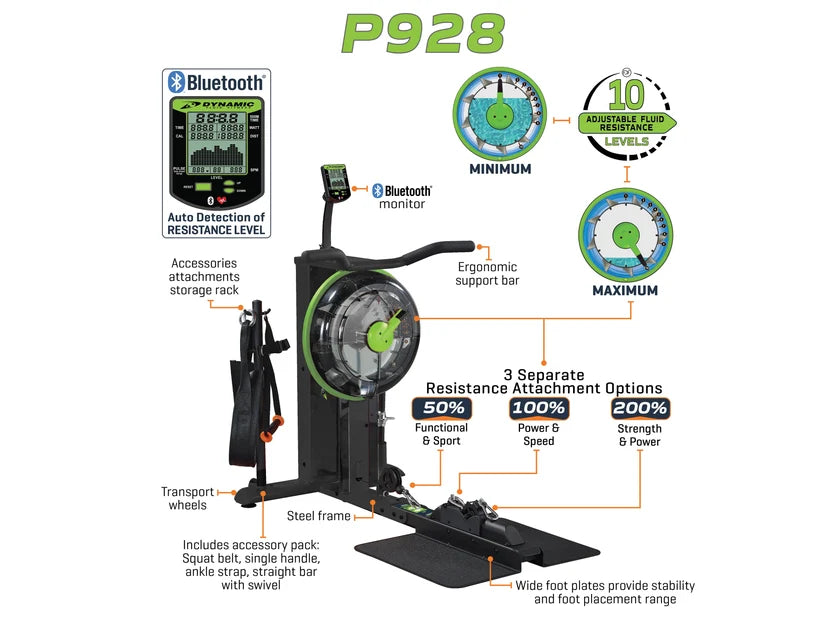 Dynamic Fluid Fitness P928 Fluid Strength Functional Trainer