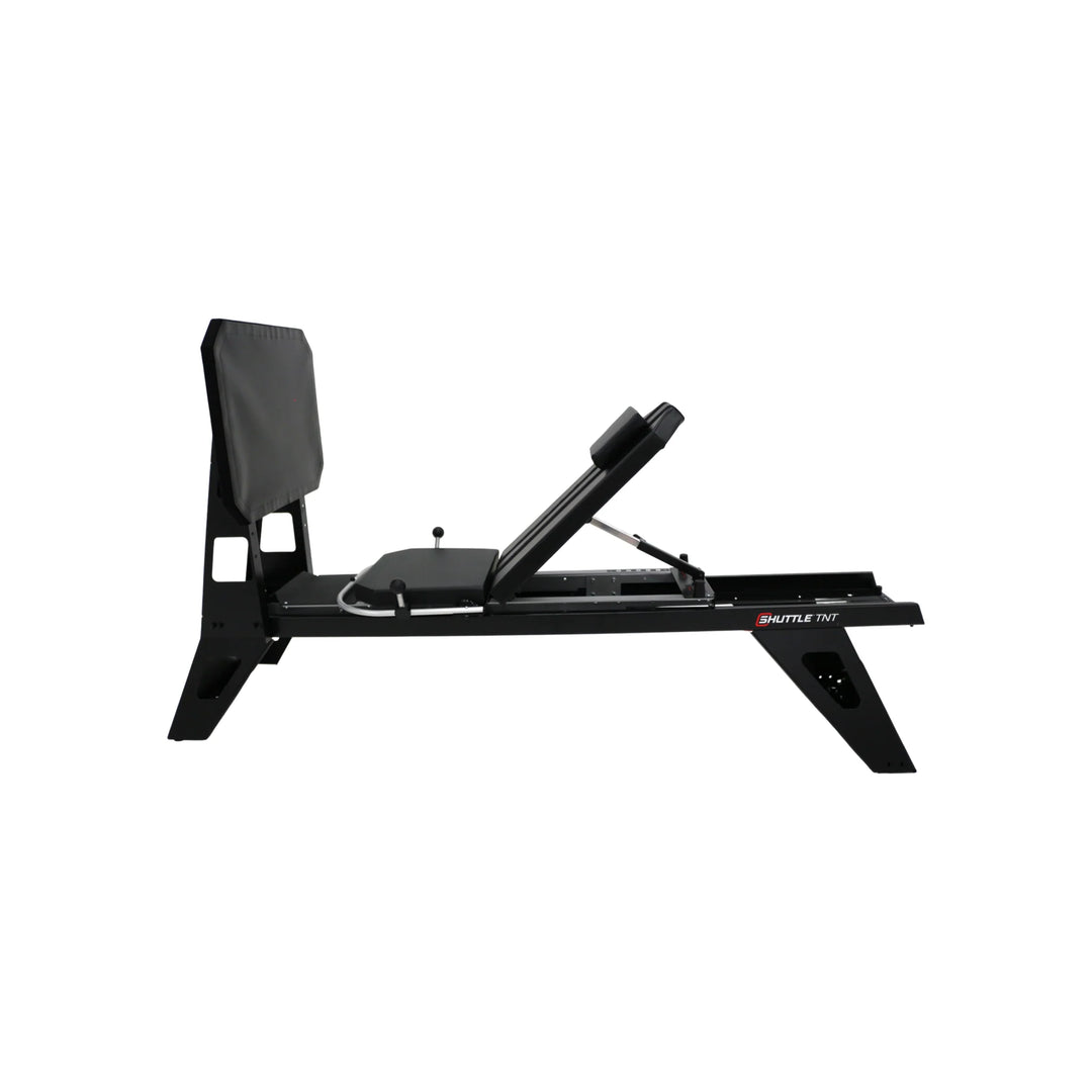 Shuttle Systems TNT Leg Press with padded kickplate and adjustable backrest