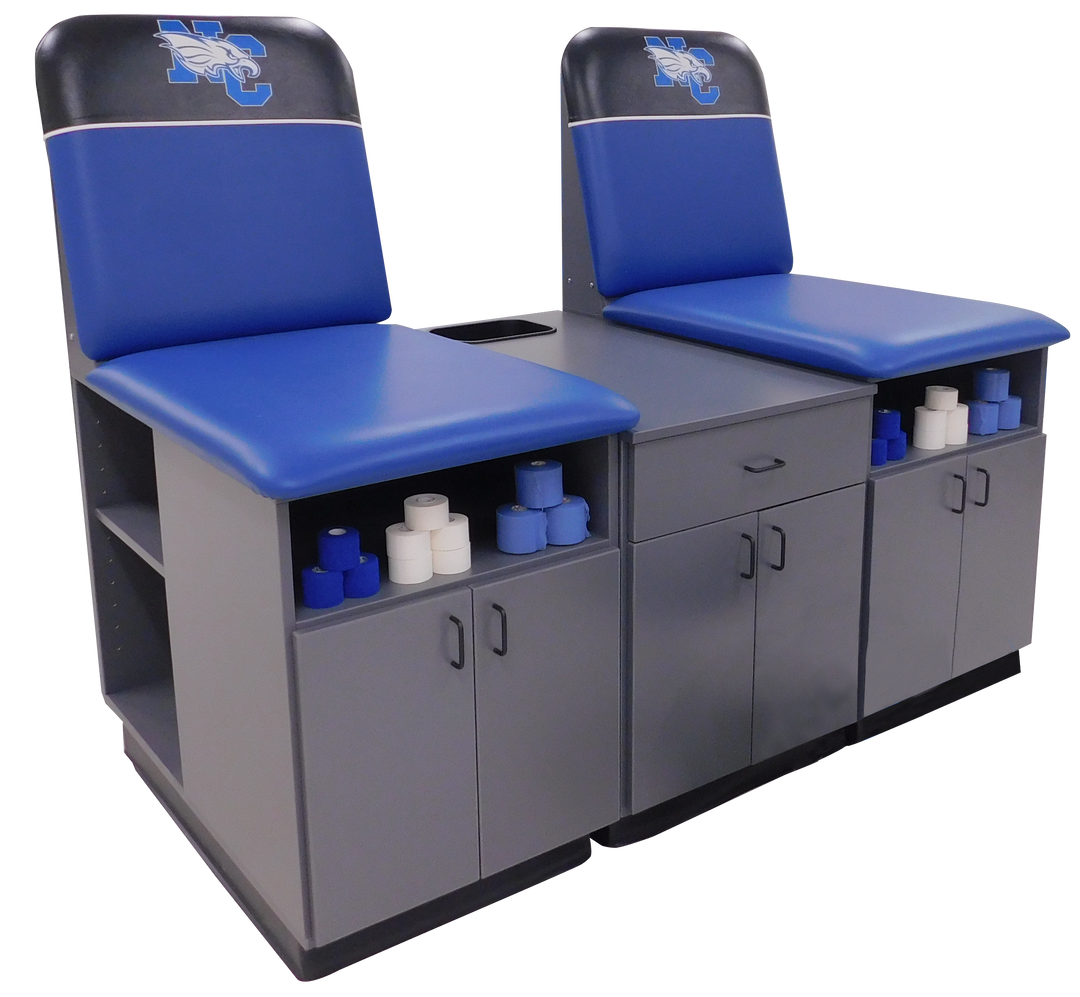 Athletic Edge® Tilt Taping Station – 2 Seats