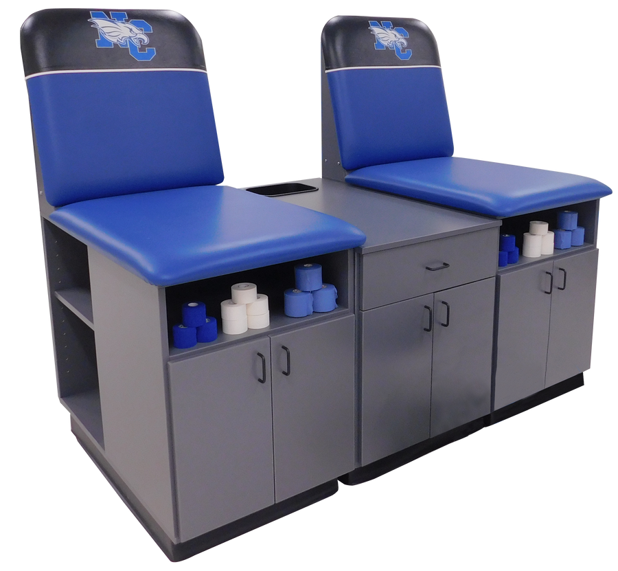 Athletic Edge® Tilt Taping Station – 2 Seats
