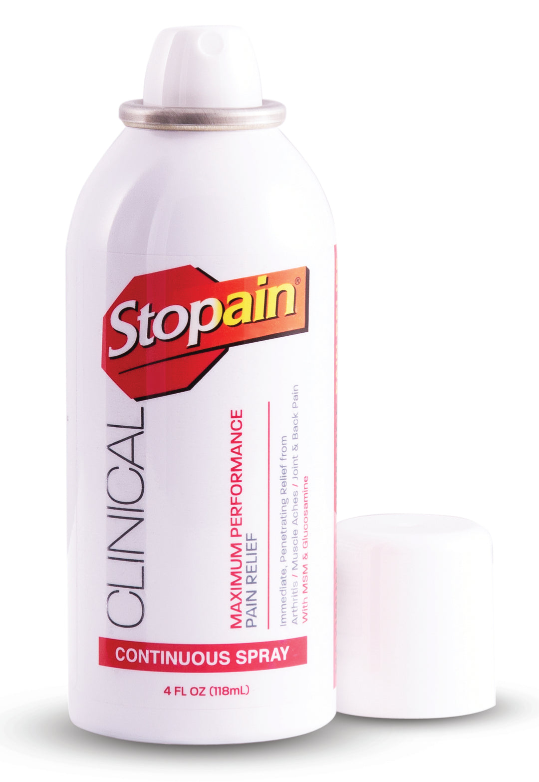 Stopain® Clinical Topical Pain Relief Gel Tube, Roll-On, & Spray
