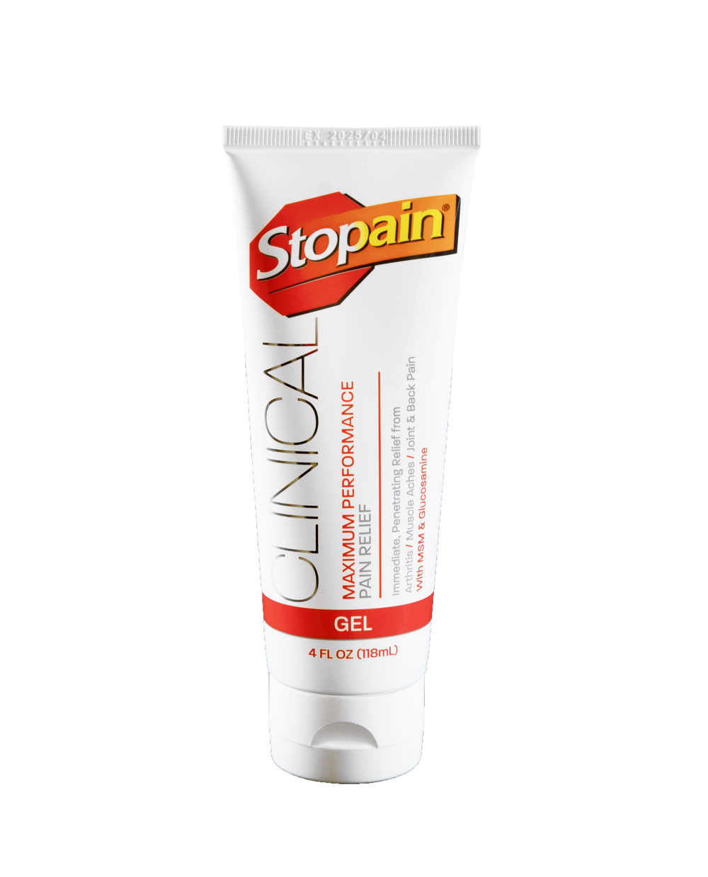 Stopain® Clinical Topical Pain Relief Gel Tube, Roll-On, & Spray