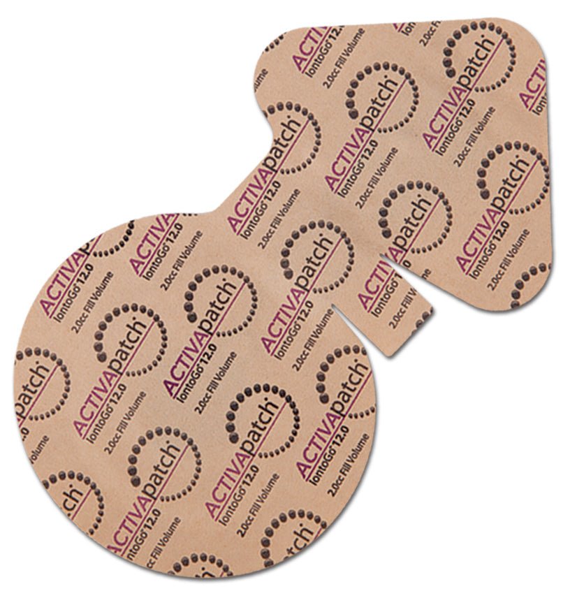 ACTIVApatch® IontoGo™ 12.0 Iontophoresis Drug Delivery Patch – Wireless, Disposable, Self - Contained System - Cornish Medical