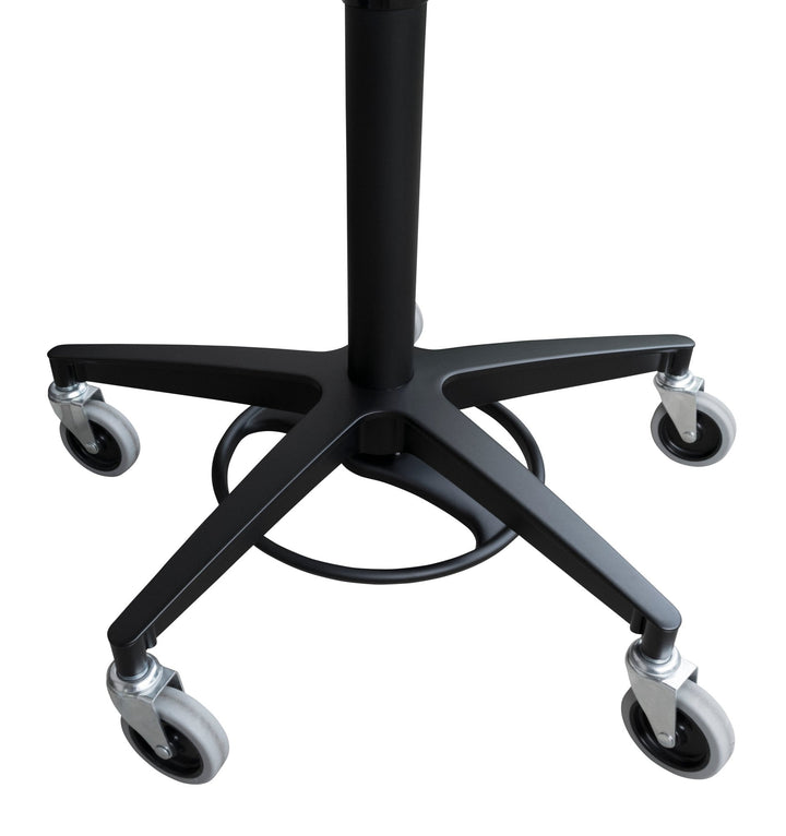 Adjustable Mobile Laptop Stand with Wheels – Height Adjustable Workstation - Cornish Medical