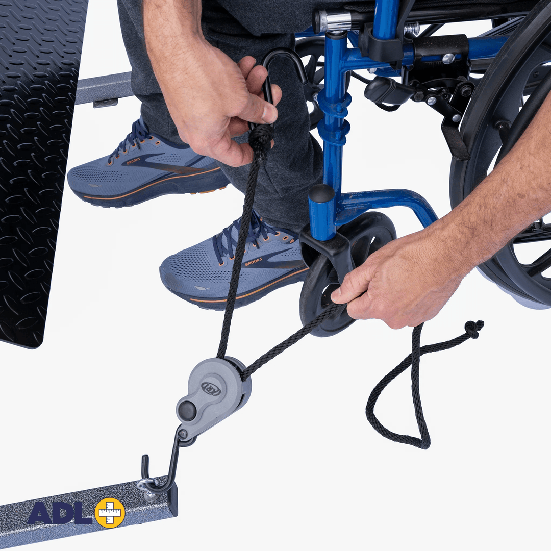 ADL Wheelchair Leg Press for Seated Lower Body Strength & Transfer Training - Cornish Medical