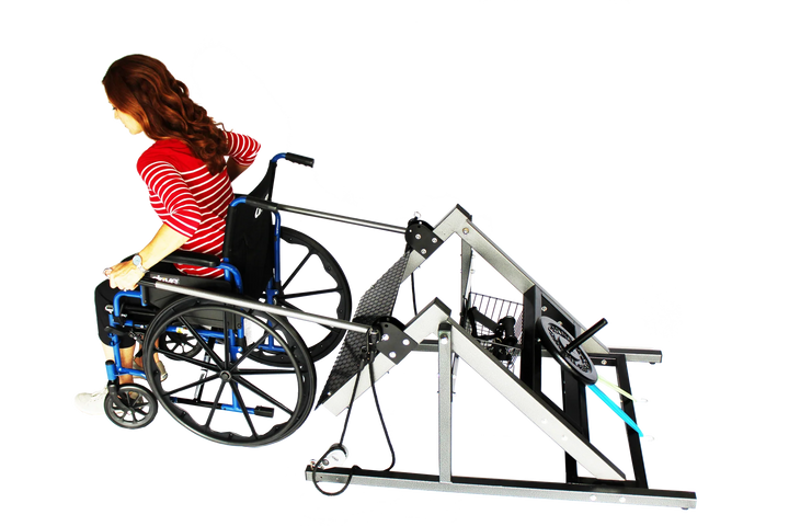 ADL Wheelchair Leg Press for Seated Lower Body Strength & Transfer Training - Cornish Medical