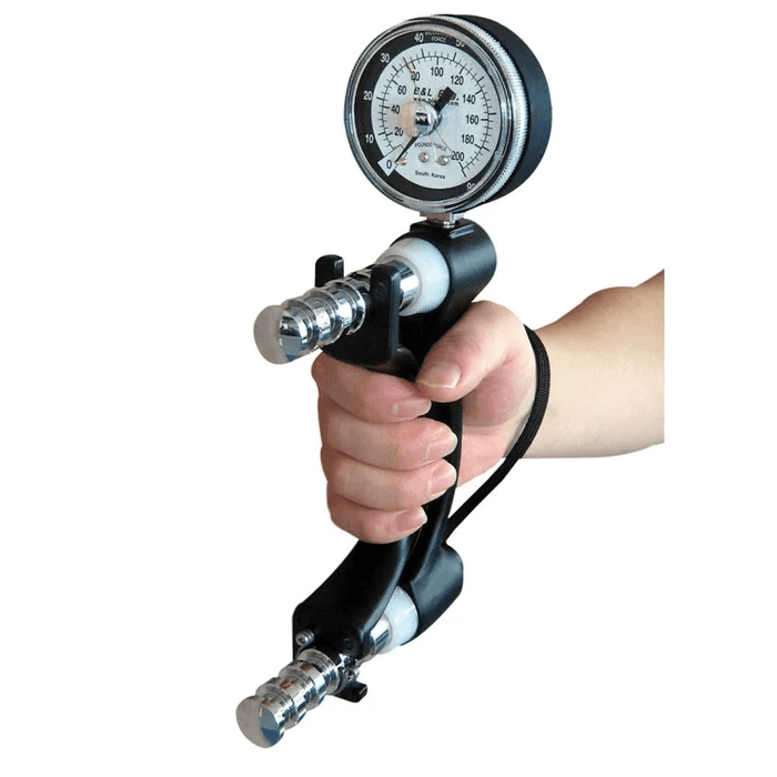 Medicaldynamometer B&L Engineering Hydraulic Hand Dynamometer – 0–200 lbs – Cornish Medical
