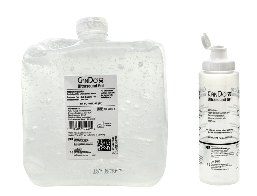 CanDo Ultrasound Gel 5 L – Acoustic Coupling Gel for Diagnostic & Therapeutic Ultrasound