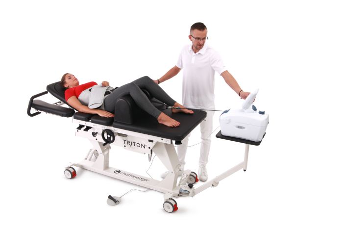 Chattanooga® Triton DTS 6M Complete Traction System with Basic Accessory Package - Cornish Medical