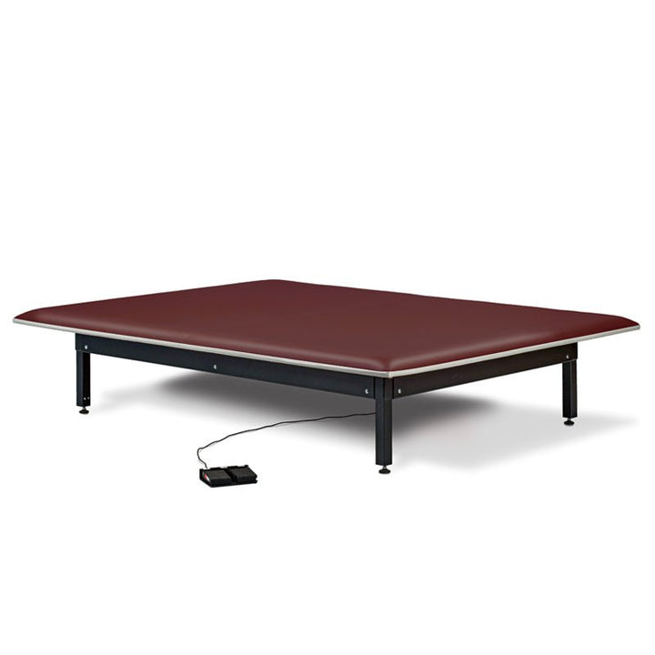 Clinton 270 Electric Hi - Lo Mat Platform with Upholstered Top | 4x6, 4x7, 5x7 & 6x8 - Cornish Medical