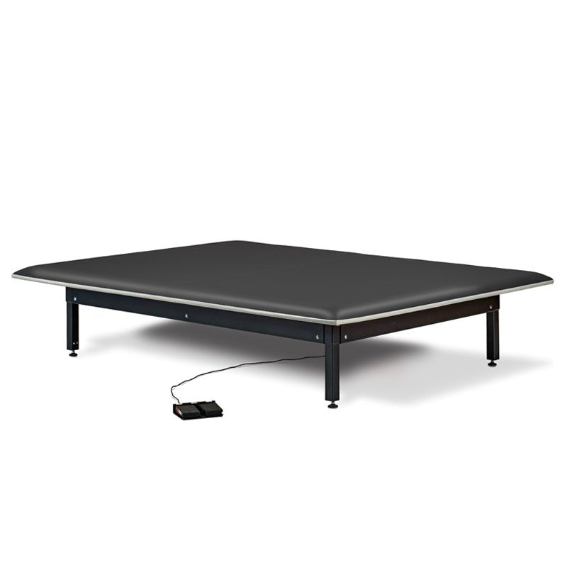 Clinton 270 Electric Hi - Lo Mat Platform with Upholstered Top | 4x6, 4x7, 5x7 & 6x8 - Cornish Medical
