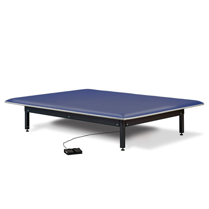 Clinton 270 Electric Hi - Lo Mat Platform with Upholstered Top | 4x6, 4x7, 5x7 & 6x8 - Cornish Medical