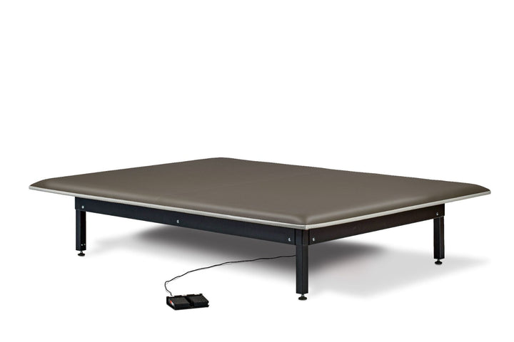 Clinton 270 Electric Hi - Lo Mat Platform with Upholstered Top | 4x6, 4x7, 5x7 & 6x8 - Cornish Medical