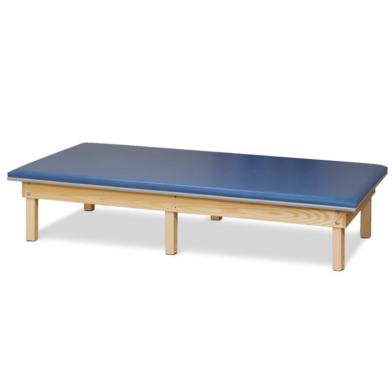 Clinton Upholstered Mat Platform | 4' x 7', 5' x 7' & 6' x 8' Therapy Mat Table - Cornish Medical