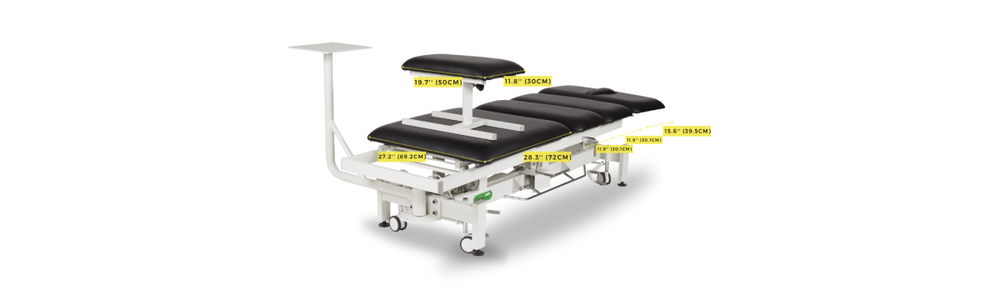 Complete Cervical/Lumbar Traction System & Hi-Lo Traction Table Package
