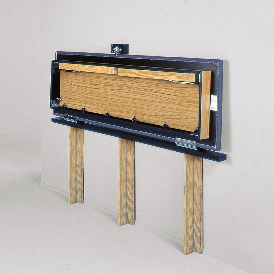 Hausmann 4075 Space Saver Wall Folding Treatment & Changing Table
