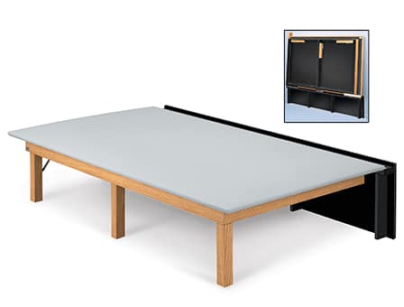 Hausmann® Space Saver Wall Folding Mat Platform