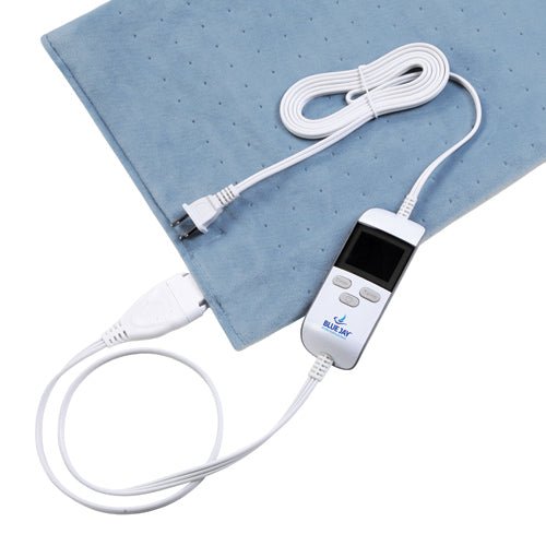 HEAT IT UP Heating Pad 12x24 | Rapid Heat Moist/Dry Therapy | Digital LCD Controller - Cornish Medical