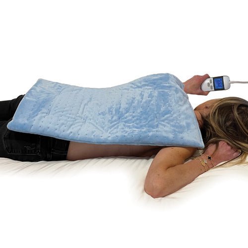 HEAT IT UP Heating Pad 12x24 | Rapid Heat Moist/Dry Therapy | Digital LCD Controller - Cornish Medical