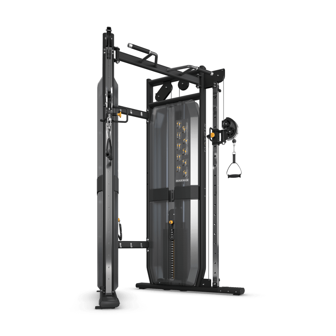 MATRIX Versa Functional Trainer with 18” Storage | Dual Adjustable Pulley System, Enclosed Weight Stacks & Commercial Strength Equipment - Cornish Medical