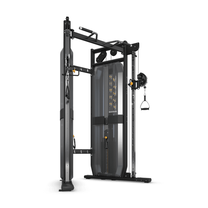 MATRIX Versa Functional Trainer with 18” Storage | Dual Adjustable Pulley System, Enclosed Weight Stacks & Commercial Strength Equipment - Cornish Medical