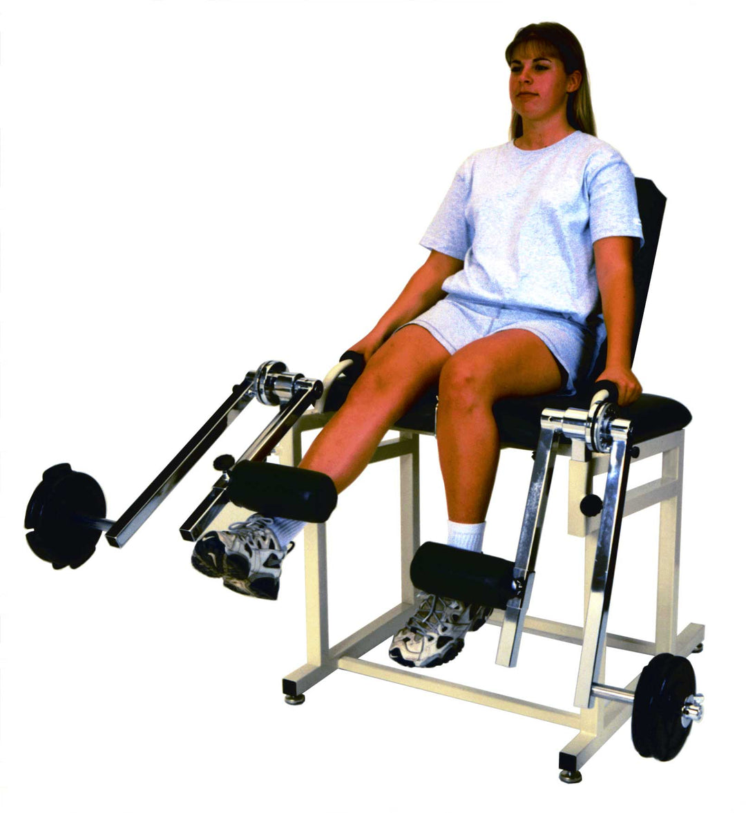 NK Exercise Table (Black Upholstery) with Dual Torque Arms & Reclining Back Rest – “The Original” - Cornish Medical