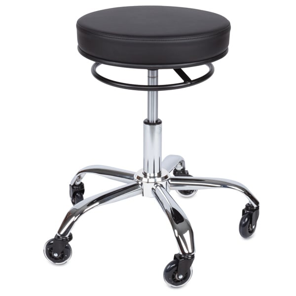 Norco® Rolling Stool – Heavy - Duty Pneumatic Medical Stool with Casters - Cornish Medical
