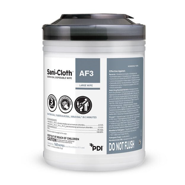 Sani-Cloth® AF3 Germicidal Disposable Wipe