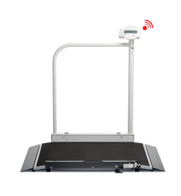 seca 676 EMR-Validated Wheelchair Scale with Handrail