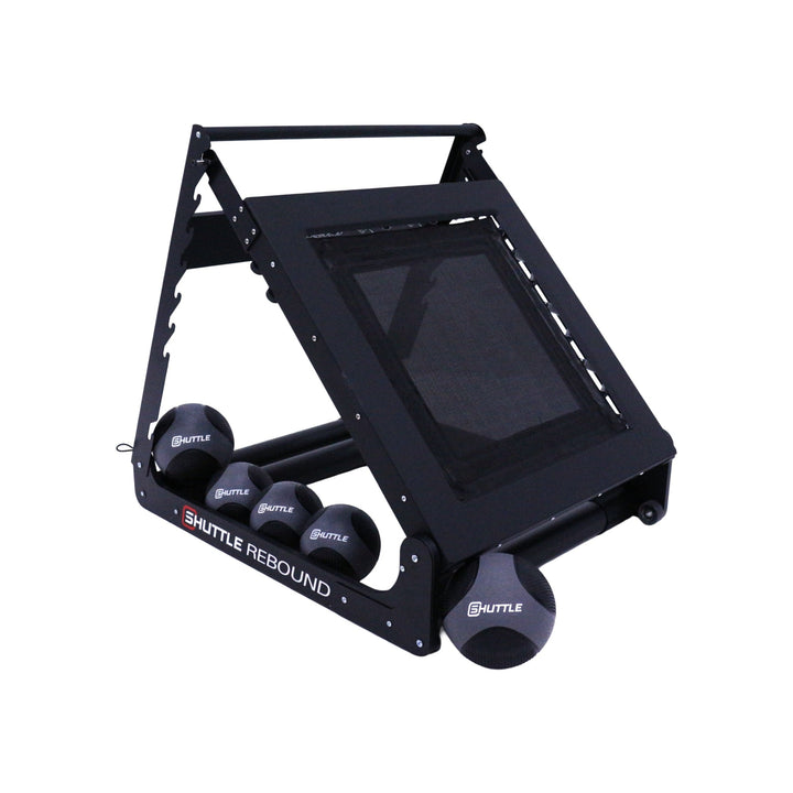 Shuttle Rebound (Black) – Professional - Grade Rebounder for Physical Therapy, Clinics & Gyms - Cornish Medical